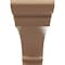 Ekena Millwork 3"W x 18"D x 6"H Thin Hughes Rough Cedar Woodgrain TimberThane Corbel, Primed Tan CORUR03X18X06HUGRCPR - alternate 4